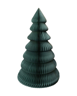 Stehender Tannenbaum aus Wabenpapier in Mint, Größe 130 cm