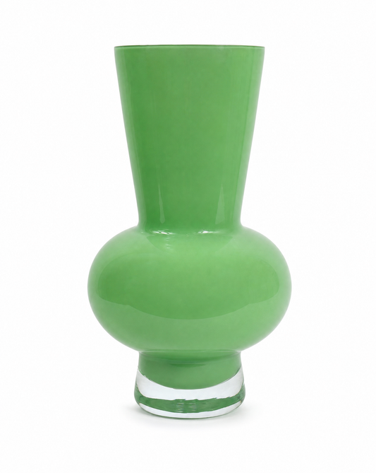 Glasvase Jade — große schlanke Form
