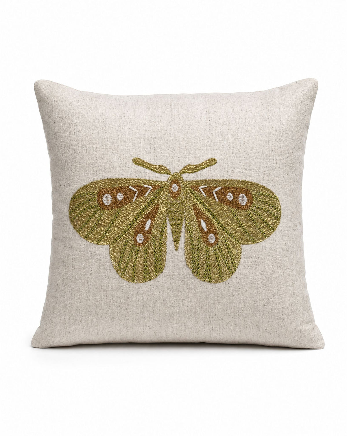 Dekokissen Schmetterling 3D — Creme